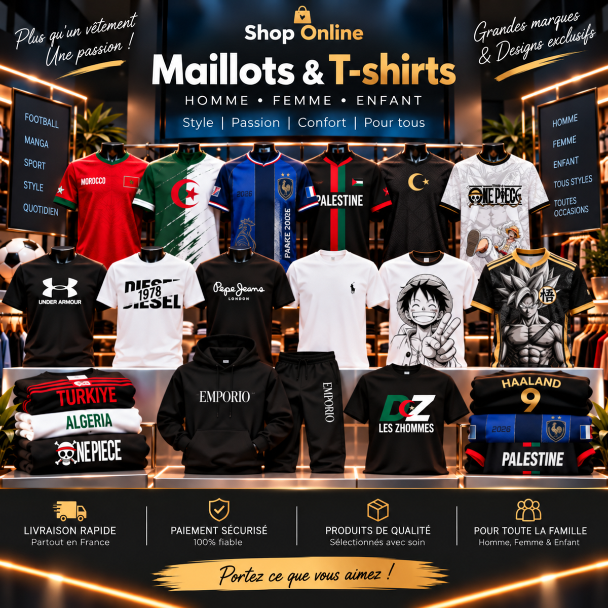 Maillots & T-shirts