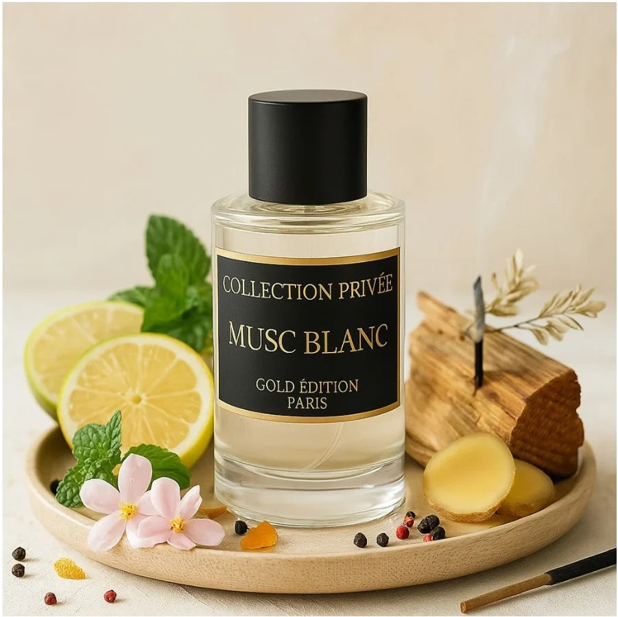 WHITE MUSK Perfume 1Pc, 2Pcs, 3Pcs, 4Pcs, Private Collection Gold Edition, 50ML, Unisex Eau de Parfum, Made in France