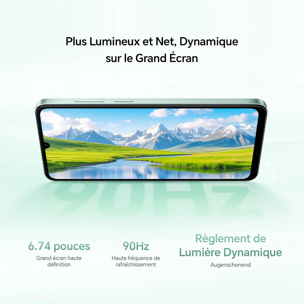HONOR X5c Plus 5260mAh Battery, 6.74-inch 90Hz 50-megapixel Camera, expandable up to 1 TB via MicroSD