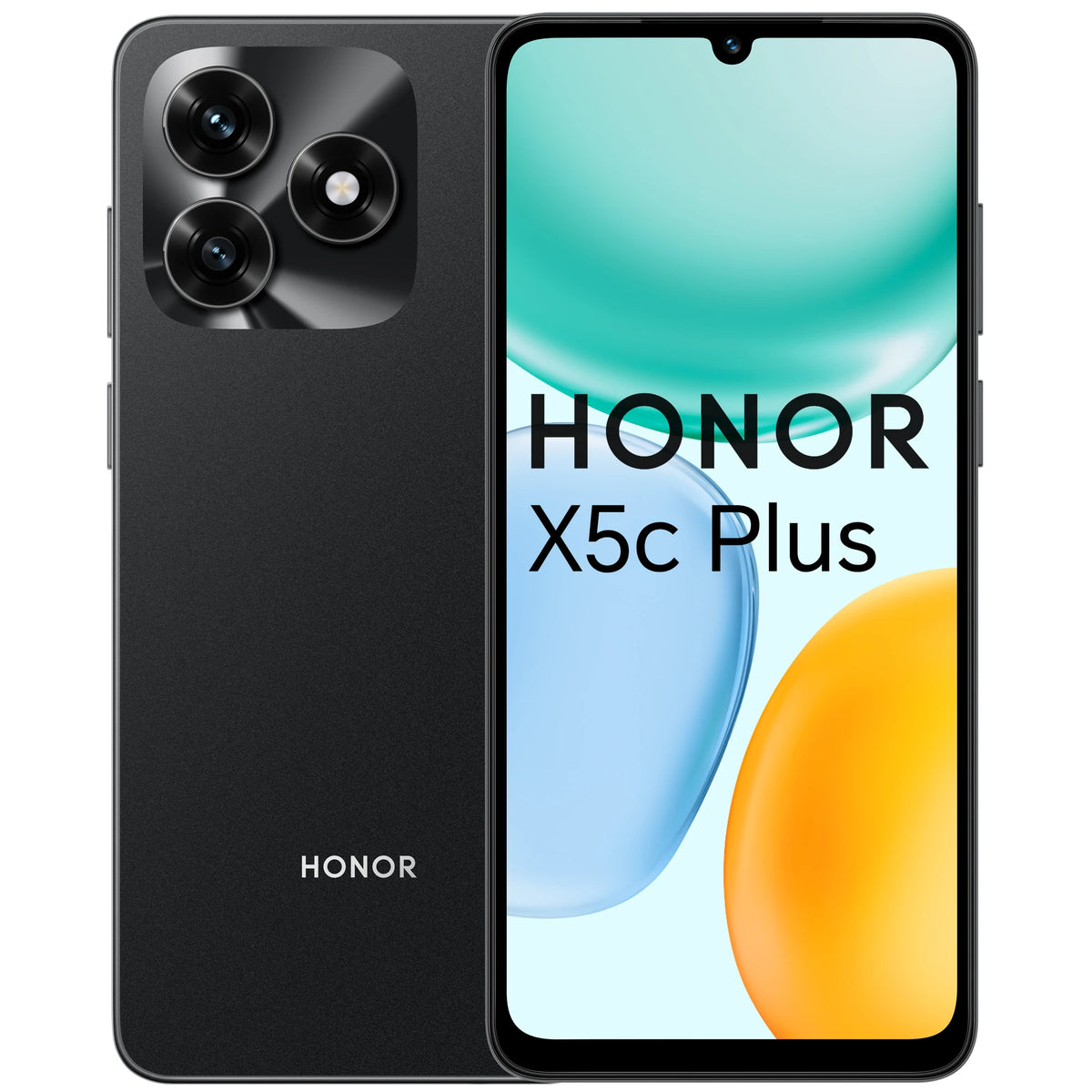 HONOR X5c Plus Dual-SIM NFC Smartphone, 5260mAh Battery, 6.74-inch 90Hz Comfort Display Phone, 50-megapixel Camera, Android 15, expandable up to 1 TB via MicroSD