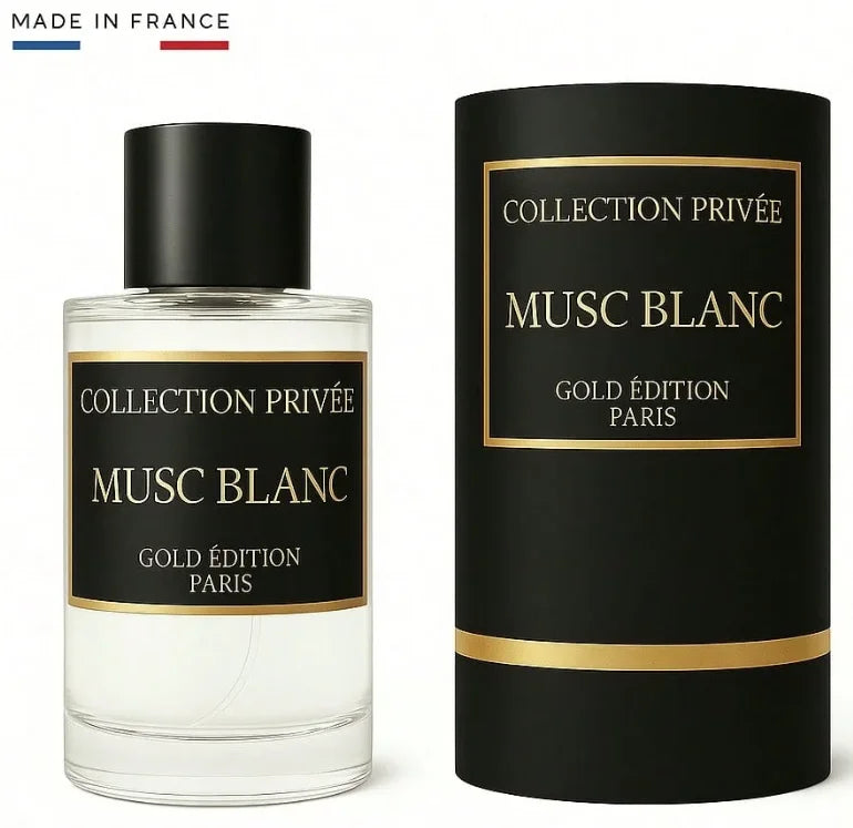 WHITE MUSK Perfume 1Pc, 2Pcs, 3Pcs, 4Pcs, Private Collection Gold Edition, 50ML, Unisex Eau de Parfum, Made in France