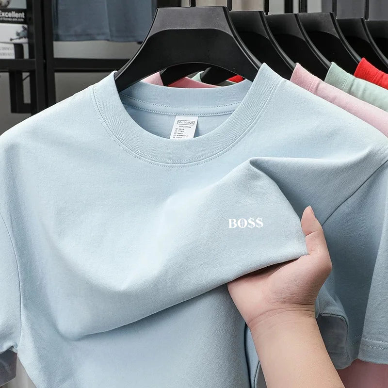 BOSS T-shirt 100%