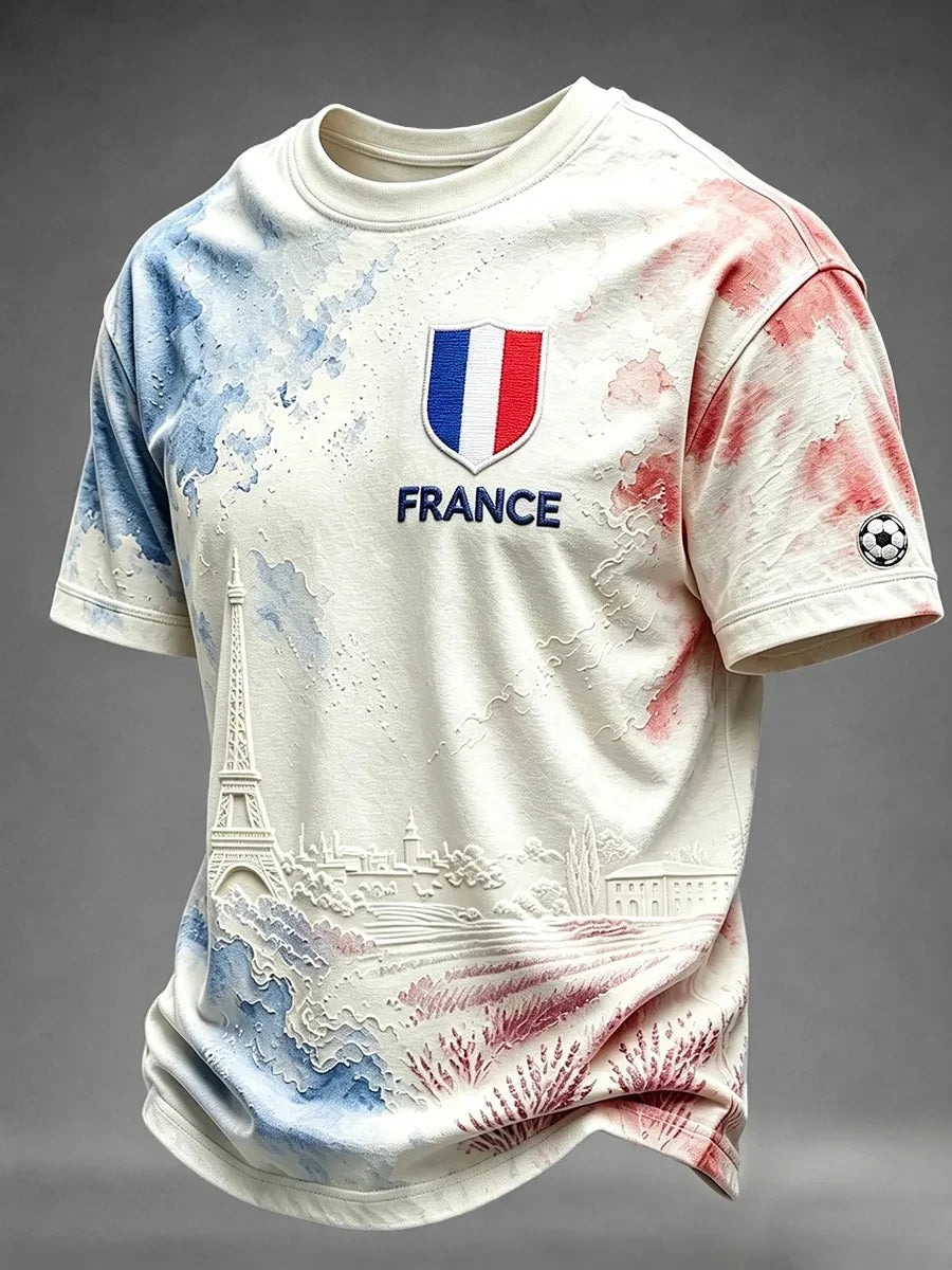 2026 France T-shirt 3D Graphic T-shirt
