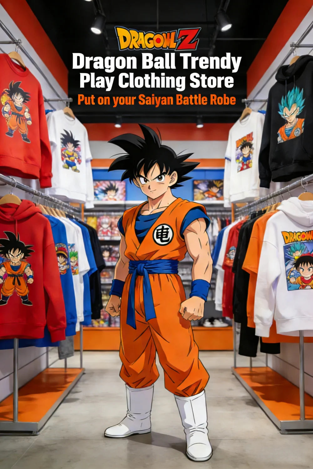 2026 Dragon Ball Z T-shirt Men's Oversized 3D Printed