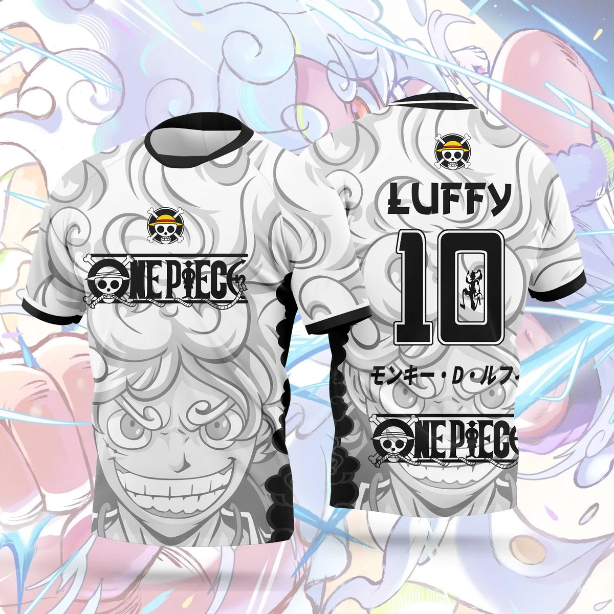 One Piece 2026 T-shirt Luffy Manga pour Homme - 3D Printed