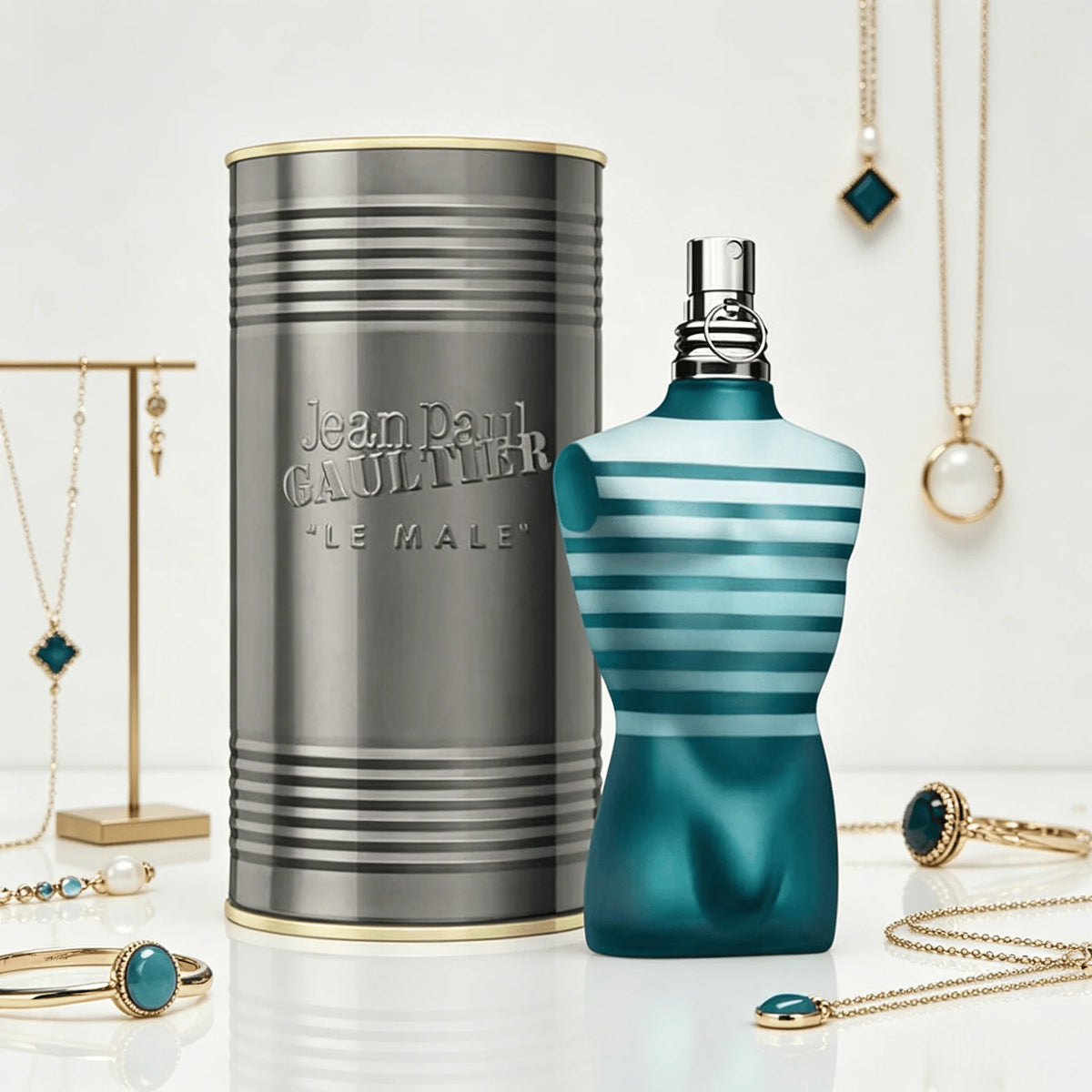 Jean Paul Gaultier Le Male Eau De Toilette Homme 125ML With Original Longue Tenue