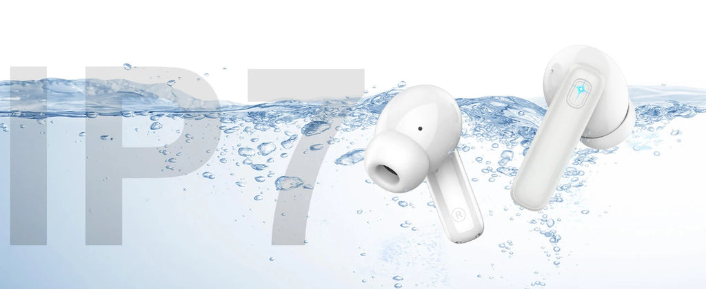 Airpods Bluetooth 5.3 Playtime 40H Waterproof IPX7 Comfort Fit Wireless Earphones for iOS Android