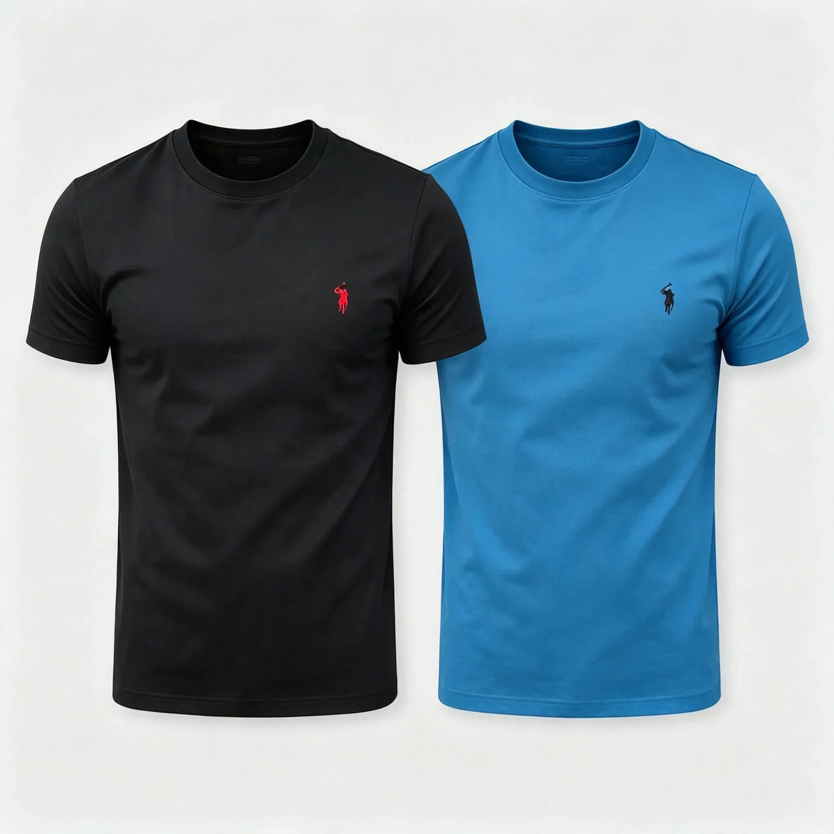 Ralph Lauren T-shirt 100% Pure Cotto, 2 Pieces