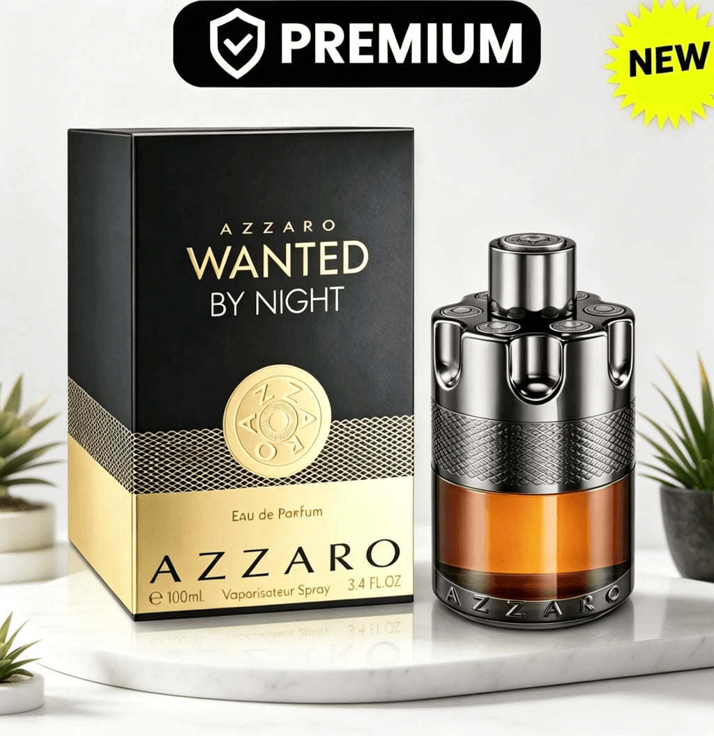 Azzaro Wanted By Night Eau De Parfum Homme 100ML With Original Longue tenue