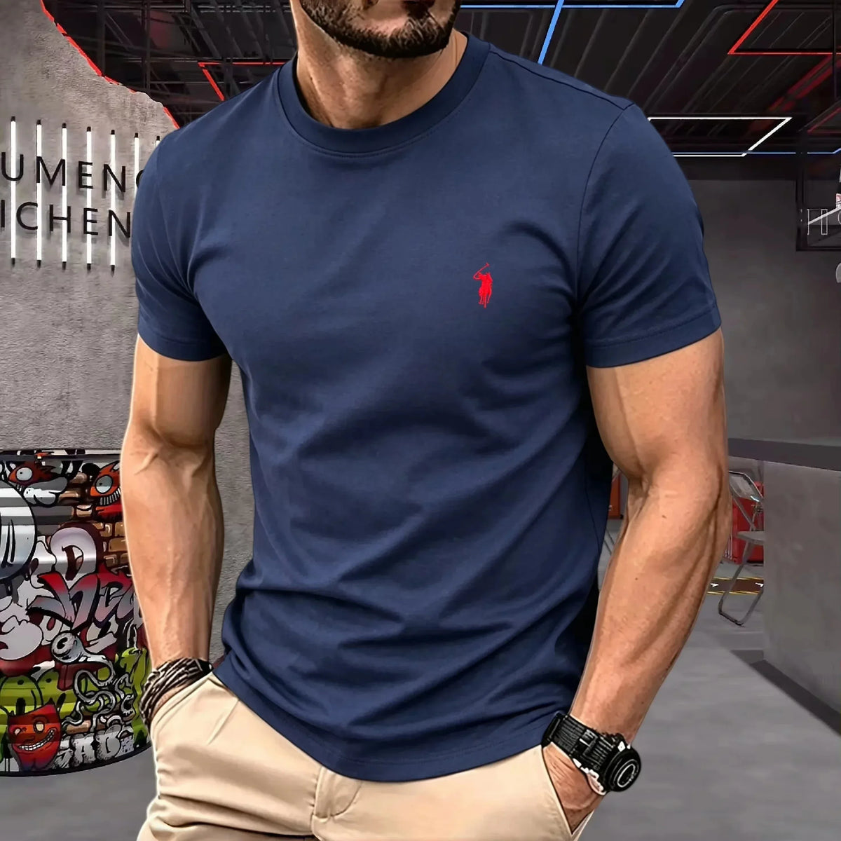 Ralph Lauren T-shirt 100% Pure Cotto, 2 Pieces