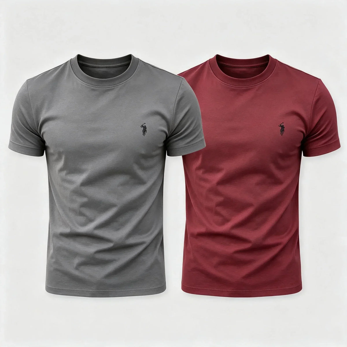 Ralph Lauren T-shirt 100% Pure Cotto, 2 Pieces