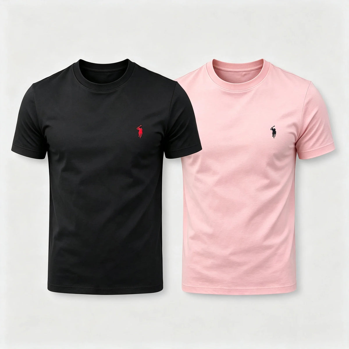Ralph Lauren T-shirt 100% Pure Cotto, 2 Pieces