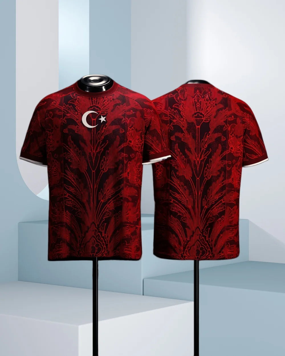 2026 Turkey Football T-shirt Black and Red Special Edition 26-27