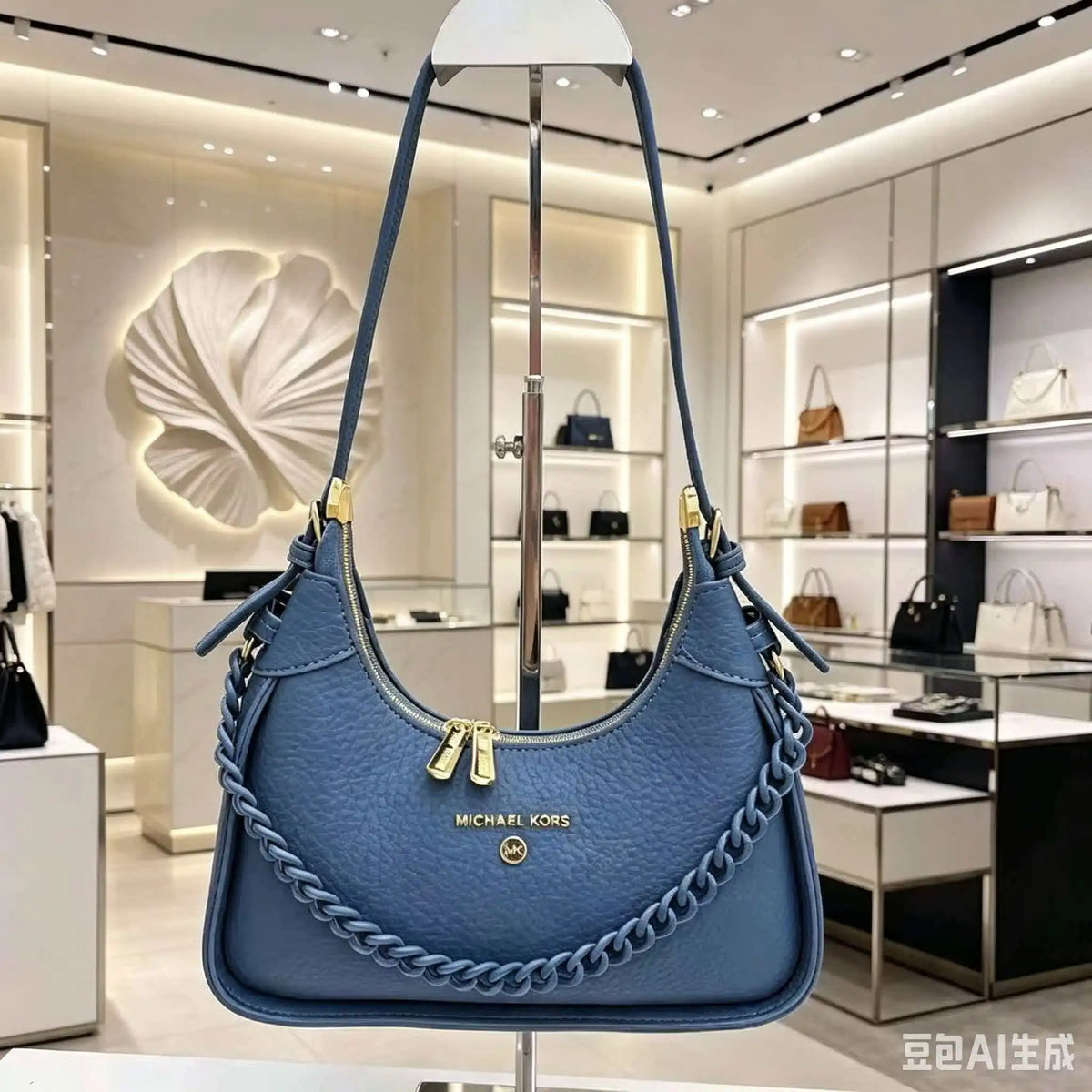 MICHAEL KORS MK Authentic Brand Sammy 2026 New Series Various Bags Fashionable Women's Small Underarm Bag Crossbody Bag