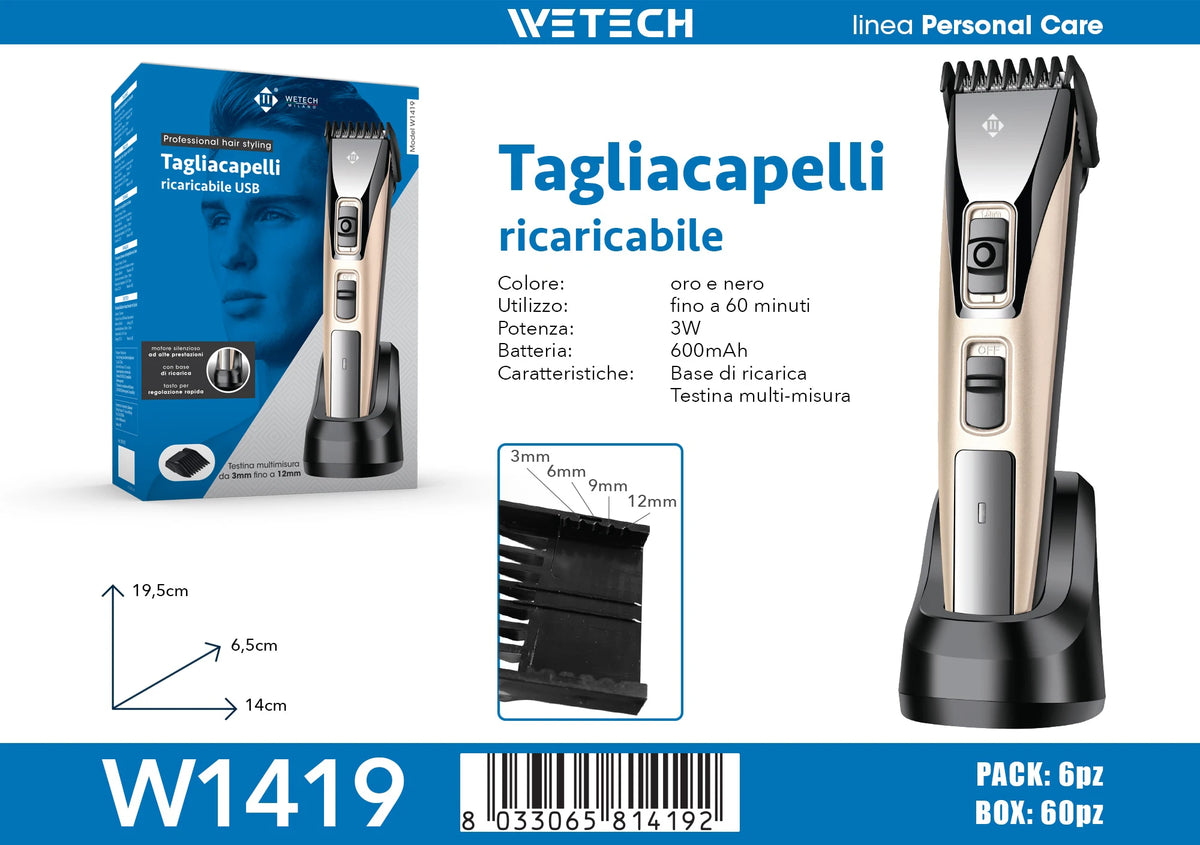 Tondeuse Cheveux Portable