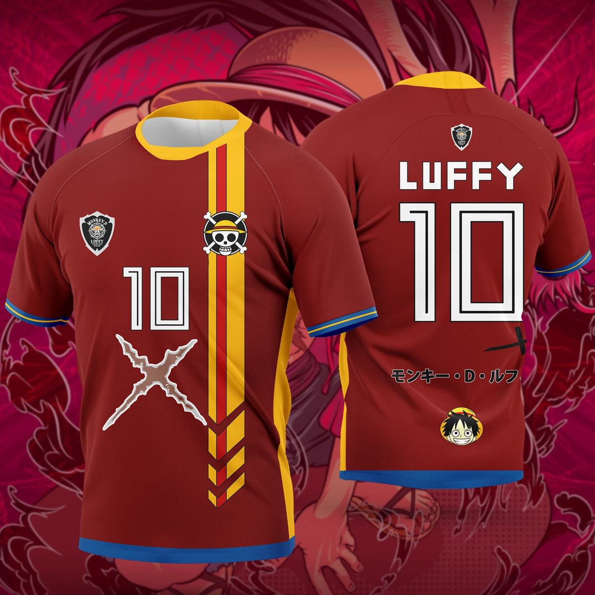One Piece 2026 T-shirt Luffy Manga pour Homme - 3D Printed