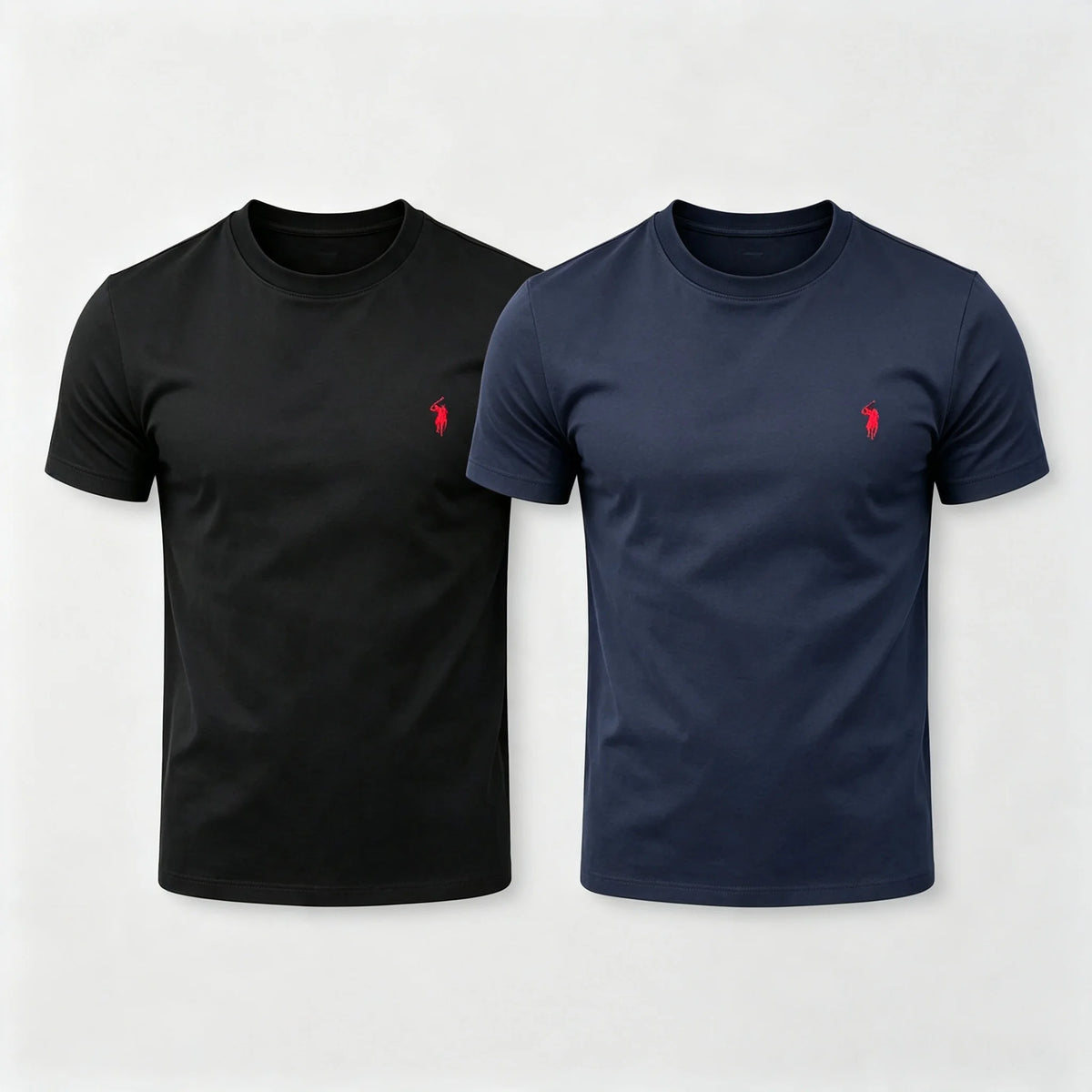 Ralph Lauren T-shirt 100% Pure Cotto, 2 Pieces