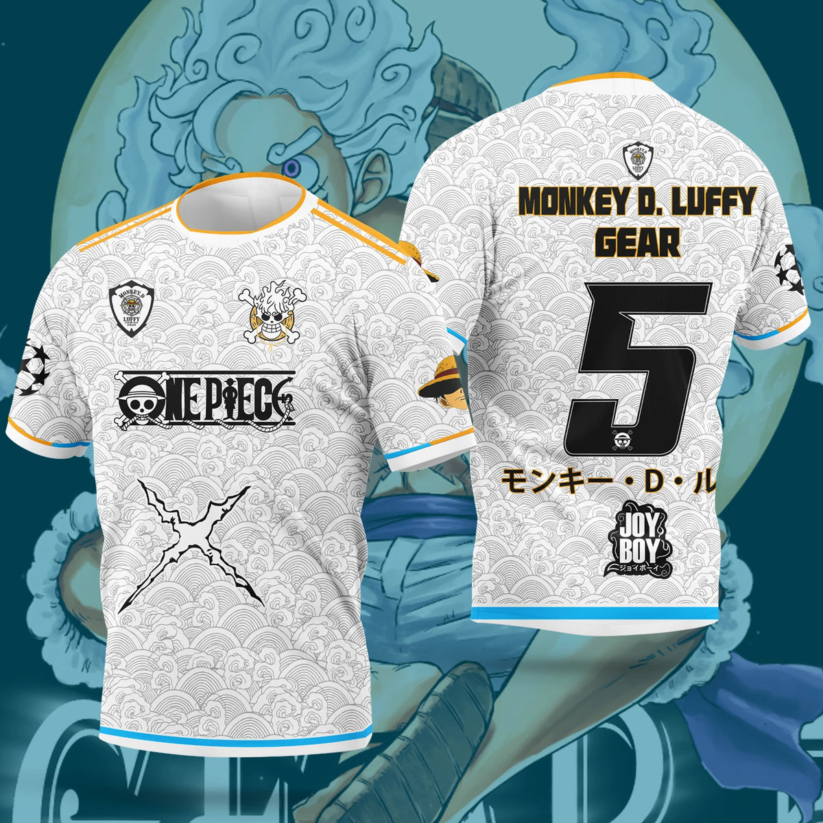 One Piece 2026 T-shirt Luffy Manga pour Homme - 3D Printed