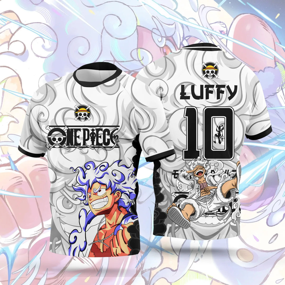 One Piece 2026 T-shirt Luffy Manga pour Homme - 3D Printed