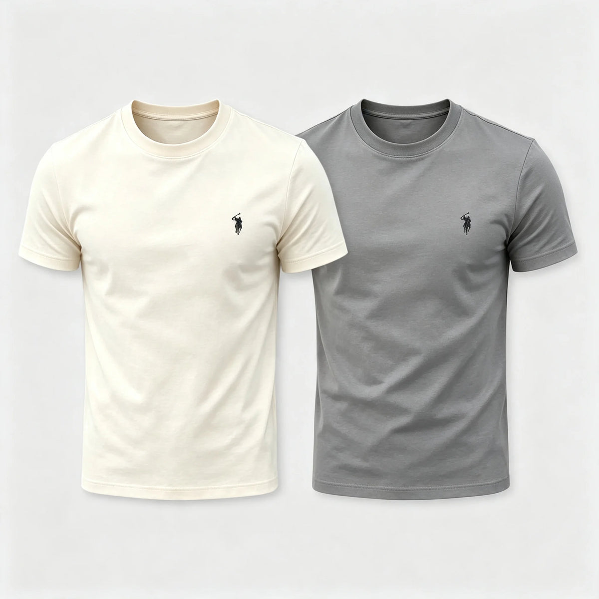 Ralph Lauren T-shirt 100% Pure Cotto, 2 Pieces