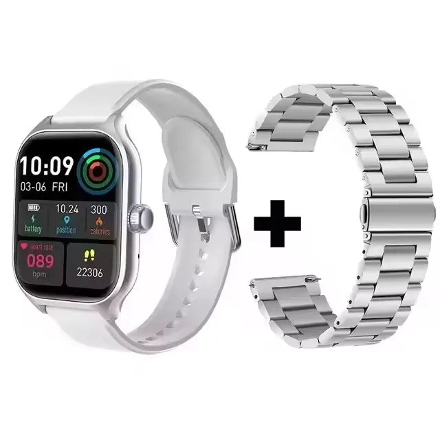 Smart Watch For Android IOS 1.83inch HD Display Bluetooth, Appel, Message, Alerte, Music, Sports, Multiple Mode Smartwatch Ht30