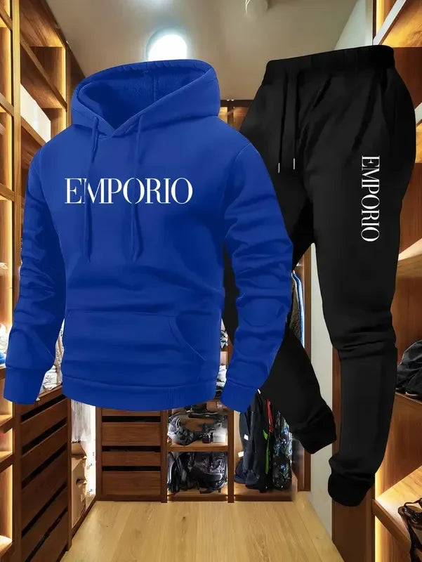2025 EMPORIO Pull à capuche+pantalon jogging