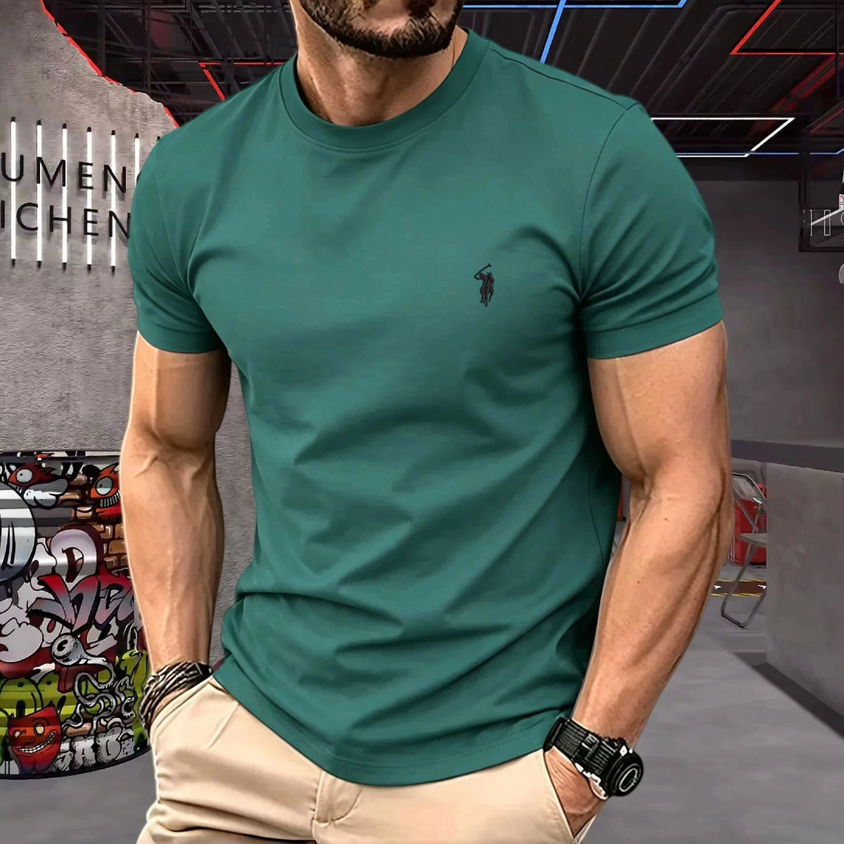 Ralph Lauren T-shirt 100% Pure Cotto, 2 Pieces