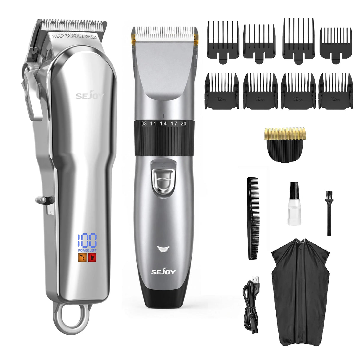Tondeuse Professionnelle Cheveux, Rechargeable, Multiple Option