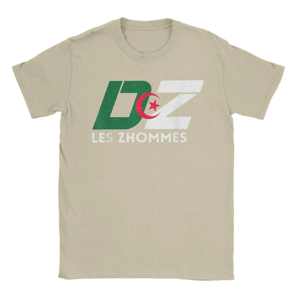 DZ Algeria Supporter Algerian Djazair T-Shirts 100% Cotton