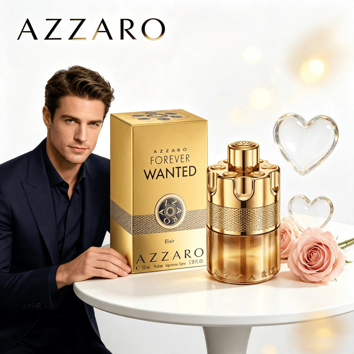 Azzaro The Most Wanted Eau de Parfum Homme Spray Intense 3.38 oz/100 ml