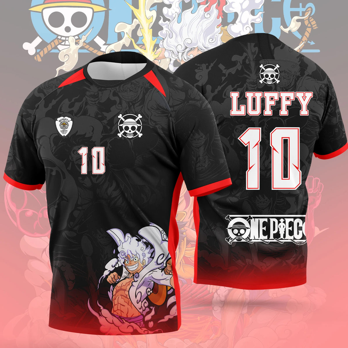 One Piece 2026 T-shirt Luffy Manga pour Homme - 3D Printed