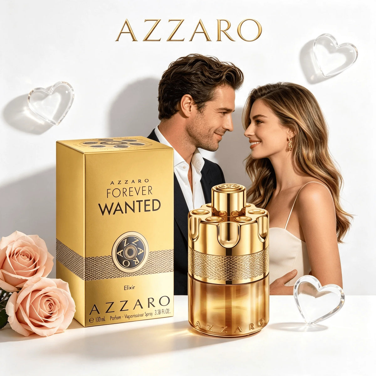 Azzaro The Most Wanted Eau de Parfum Homme Spray Intense 3.38 oz/100 ml