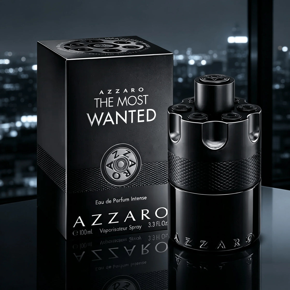 Azzaro The Most Wanted Parfum Homme 3.38 oz 100ml Longue tenue
