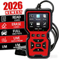 V519 Professional Obd2 Scanner - Usb-Powered Car Diagnostic Tool with Real-Time Data Stream, Full-Featured Obd Ii Testing (I/M Ready, Bod2/Eobd), Clears Engine Fault Lights, Reads/Erases Codes for Most Vehicles, Car Maintenan