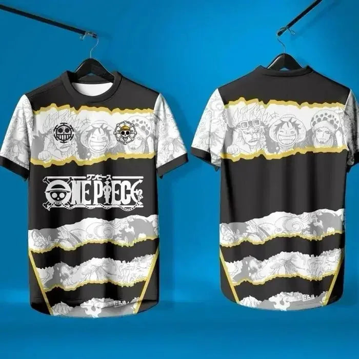 One Piece T-shirt 3D Adult and Children's