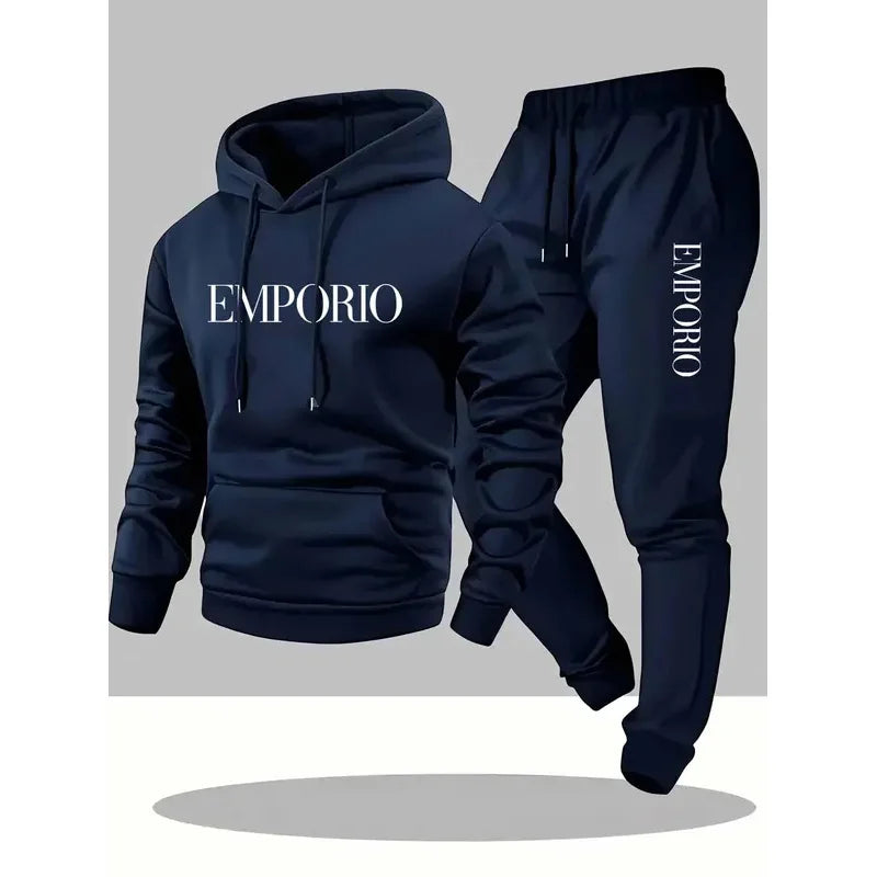 2025 EMPORIO Pull à capuche+pantalon jogging