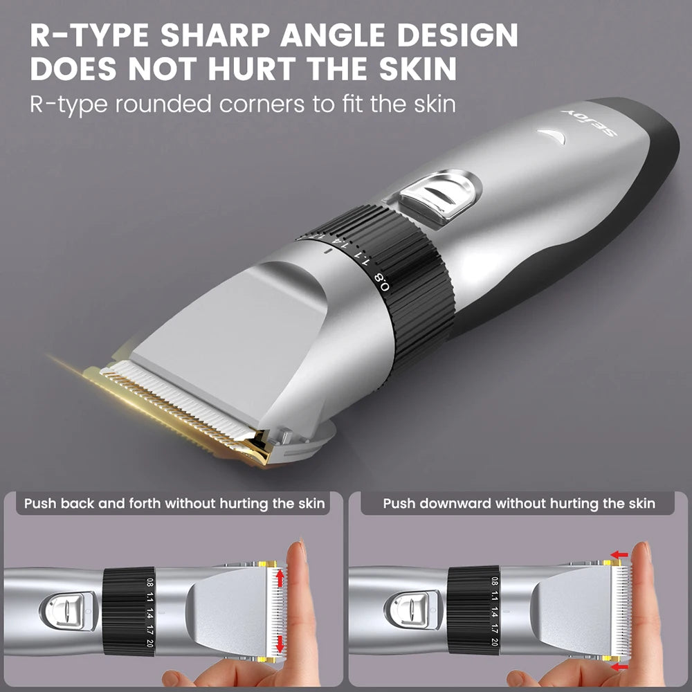 Tondeuse Professionnelle Cheveux, Rechargeable, Multiple Option