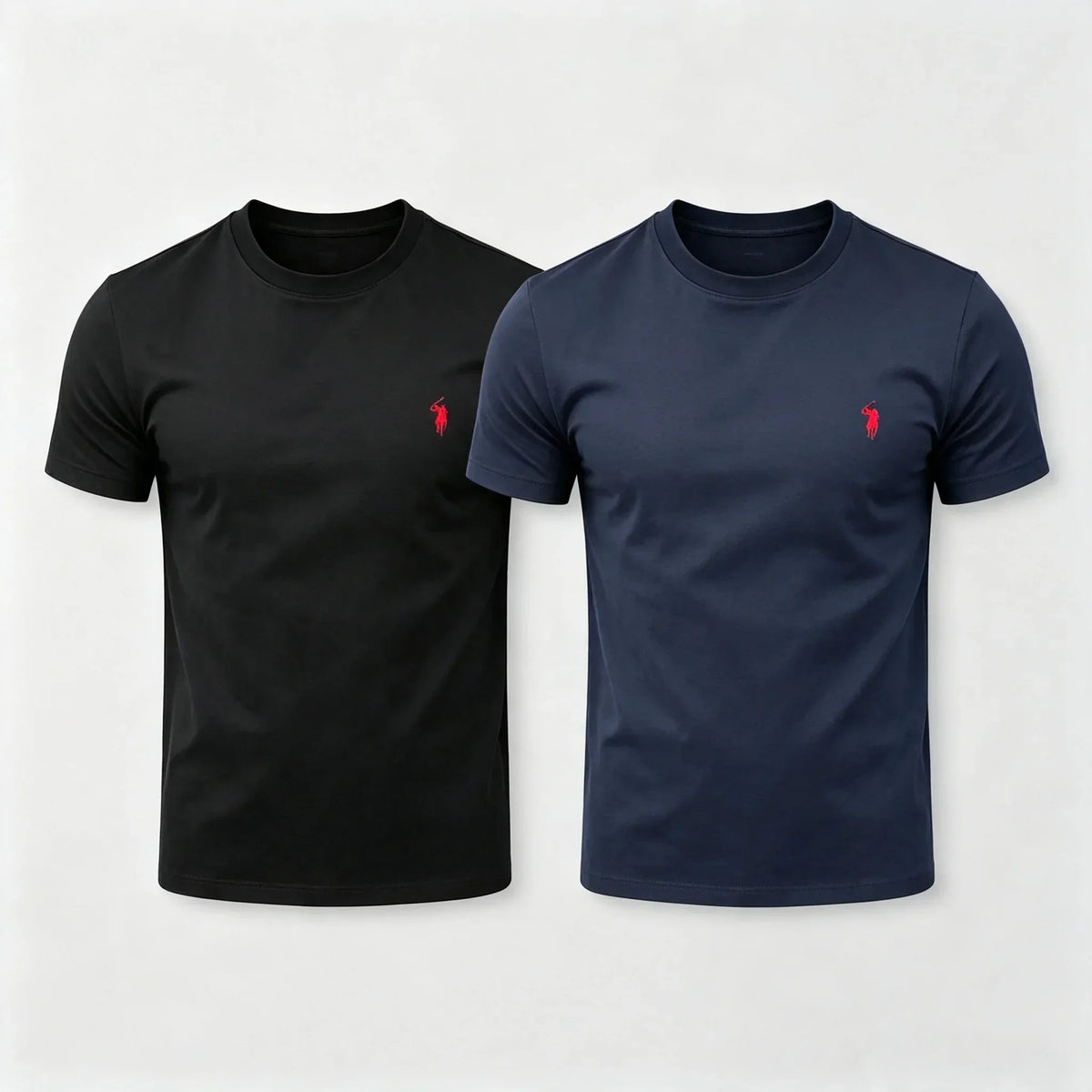 Ralph Lauren T-shirt 100% Pure Cotto, 2 Pieces