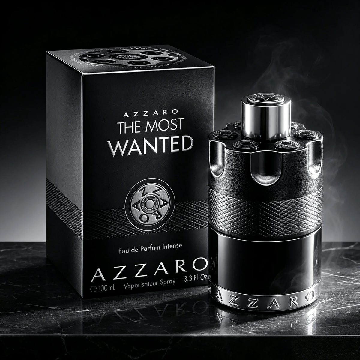 Azzaro The Most Wanted Parfum Homme 3.38 oz 100ml Longue tenue