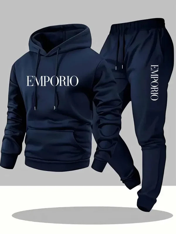 2025 EMPORIO Pull à capuche+pantalon jogging