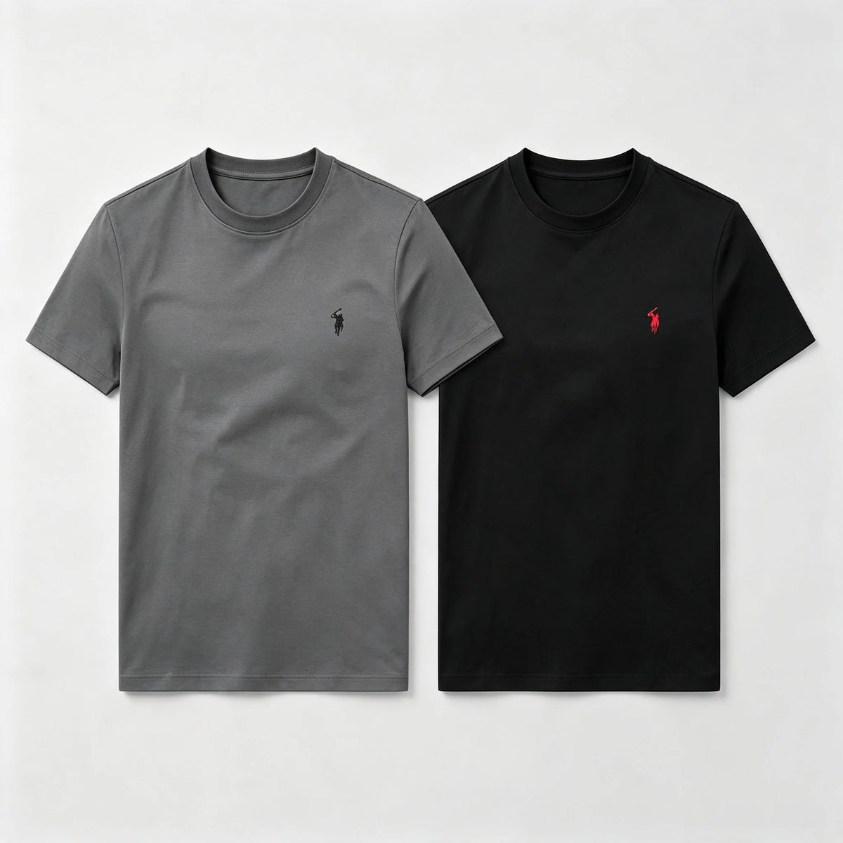 Ralph Lauren T-shirt 100% Pure Cotto, 2 Pieces