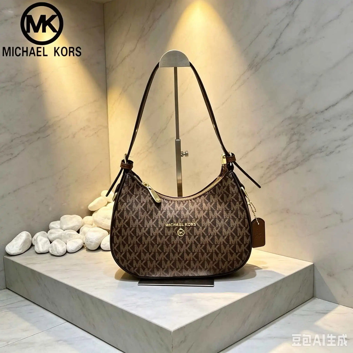MICHAEL KORS MK Authentic Brand Sammy 2026 New Series Various Bags Fashionable Women's Small Underarm Bag Crossbody Bag