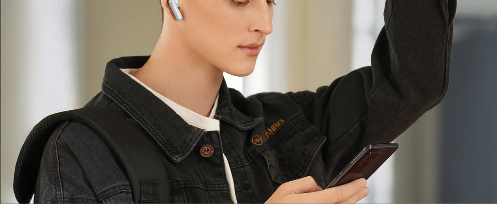 Airpods Bluetooth 5.3 Playtime 40H Waterproof IPX7 Comfort Fit Wireless Earphones for iOS Android