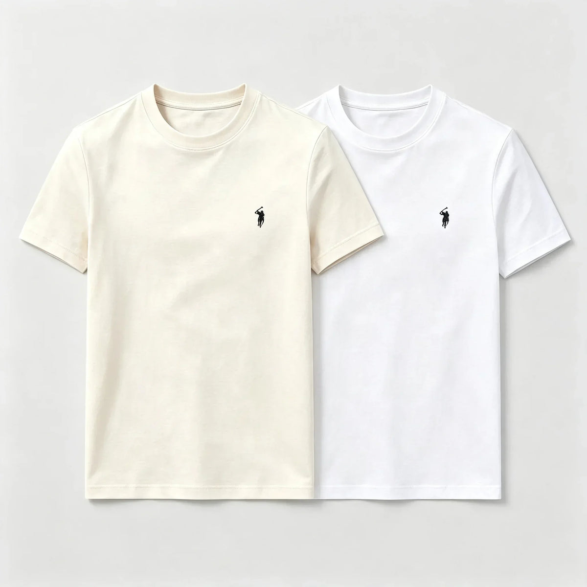 Ralph Lauren T-shirt 100% Pure Cotto, 2 Pieces