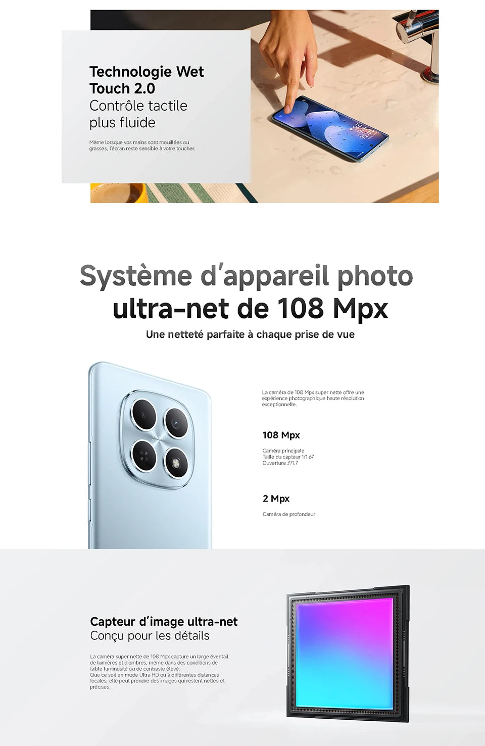 Xiaomi Redmi Note 15 4G, G100-Ultra, 6.77 inches, 120 Hz, 108 MP Camera, 6000 mAh Battery, IP64