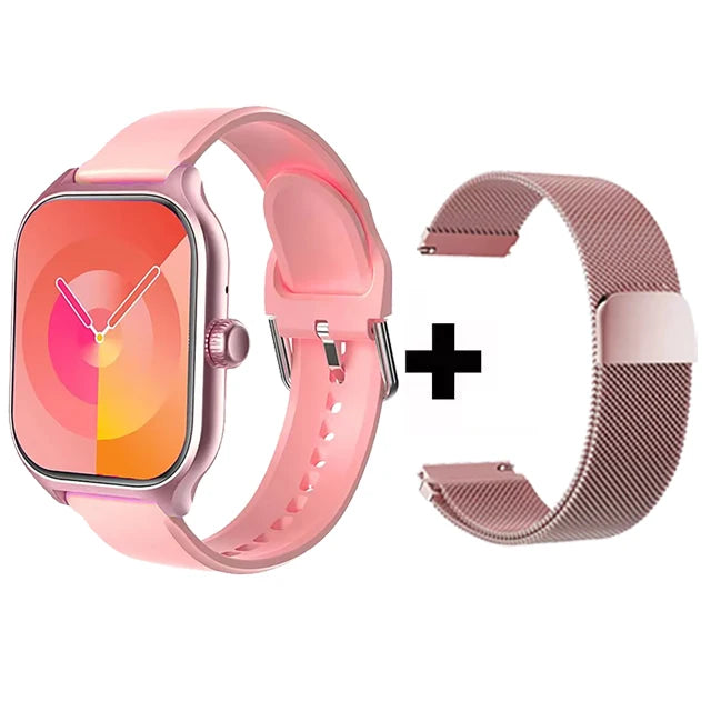 Smart Watch For Android IOS 1.83inch HD Display Bluetooth, Appel, Message, Alerte, Music, Sports, Multiple Mode Smartwatch Ht30