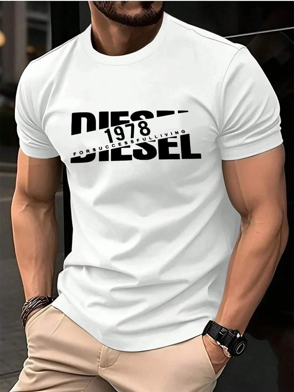 Diesel T-shirt European and American