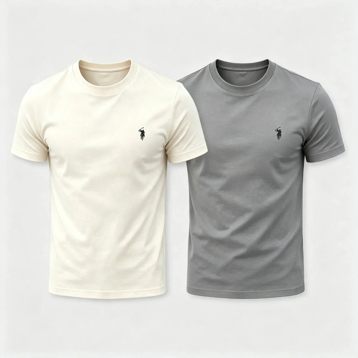 Ralph Lauren T-shirt 100% Pure Cotto, 2 Pieces