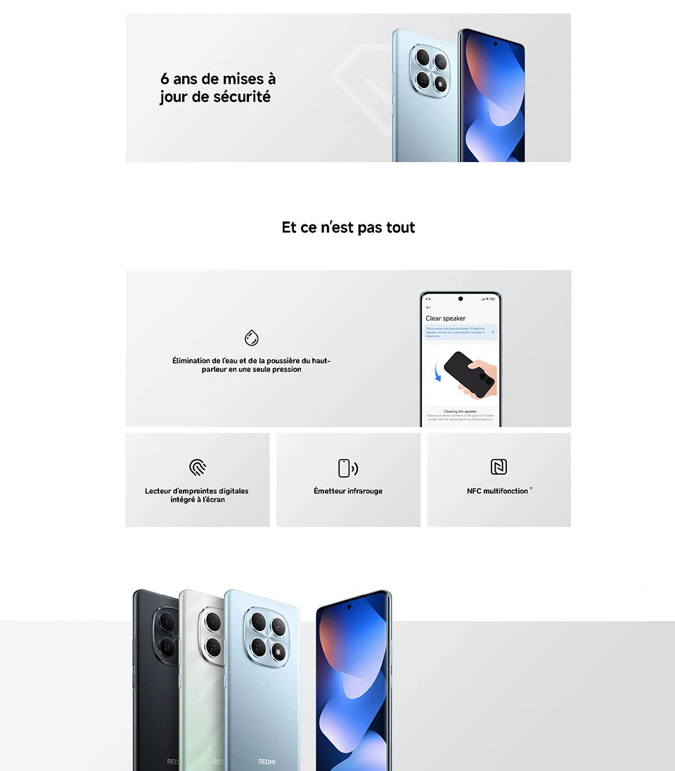 Xiaomi Redmi Note 15 4G, G100-Ultra, 6.77 inches, 120 Hz, 108 MP Camera, 6000 mAh Battery, IP64