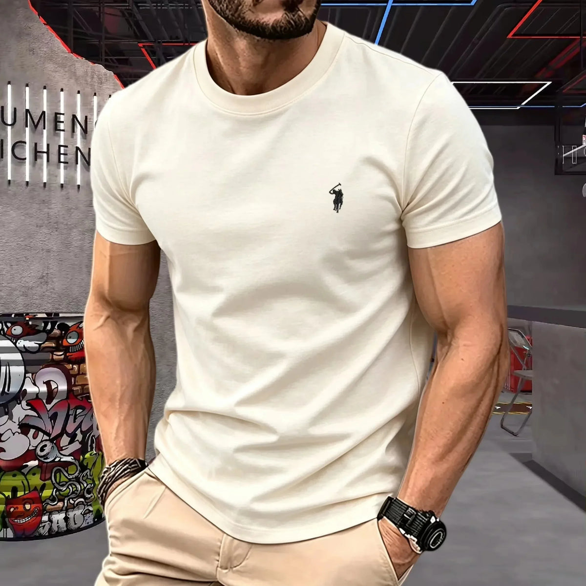 Ralph Lauren T-shirt 100% Pure Cotto, 2 Pieces